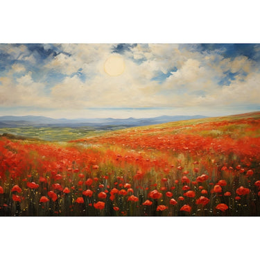 Poppies Impressionist Canvas
